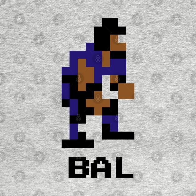 8-Bit Linebacker - Baltimore by The Pixel League